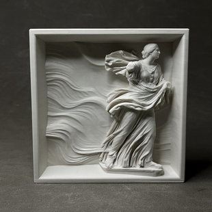 现代艺术石膏雕塑桌面摆件装饰道具古典艺术书架商业陈设道具礼物