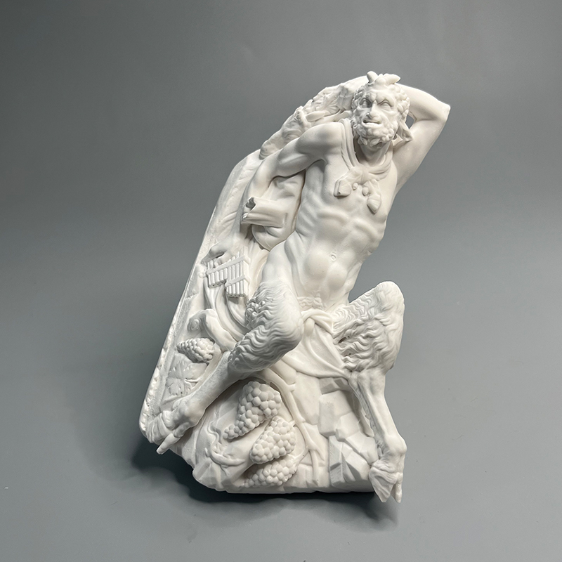 潘神古希腊神话雕塑复古罗马石膏像家居摆件生日礼物夜市摆摊礼品