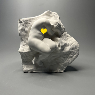 复古罗马美术雕塑石膏像桌面艺术人物小摆件高级小众生日礼物礼品