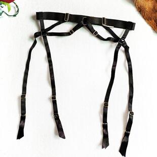 纯欲丝丝诱惑黑色简约时尚 搭配丝袜防滑带情取吊袜带
