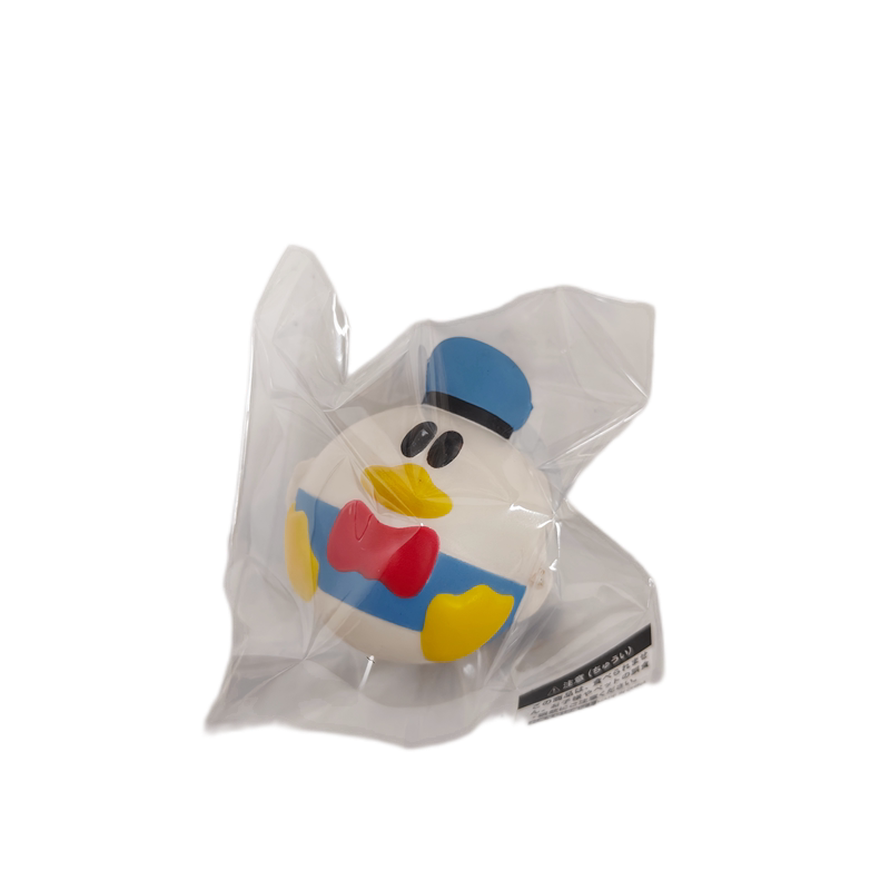 中古玩具 迪士尼 圆球唐老鸭 磁吸 摆件squishy收藏品稀缺少量~