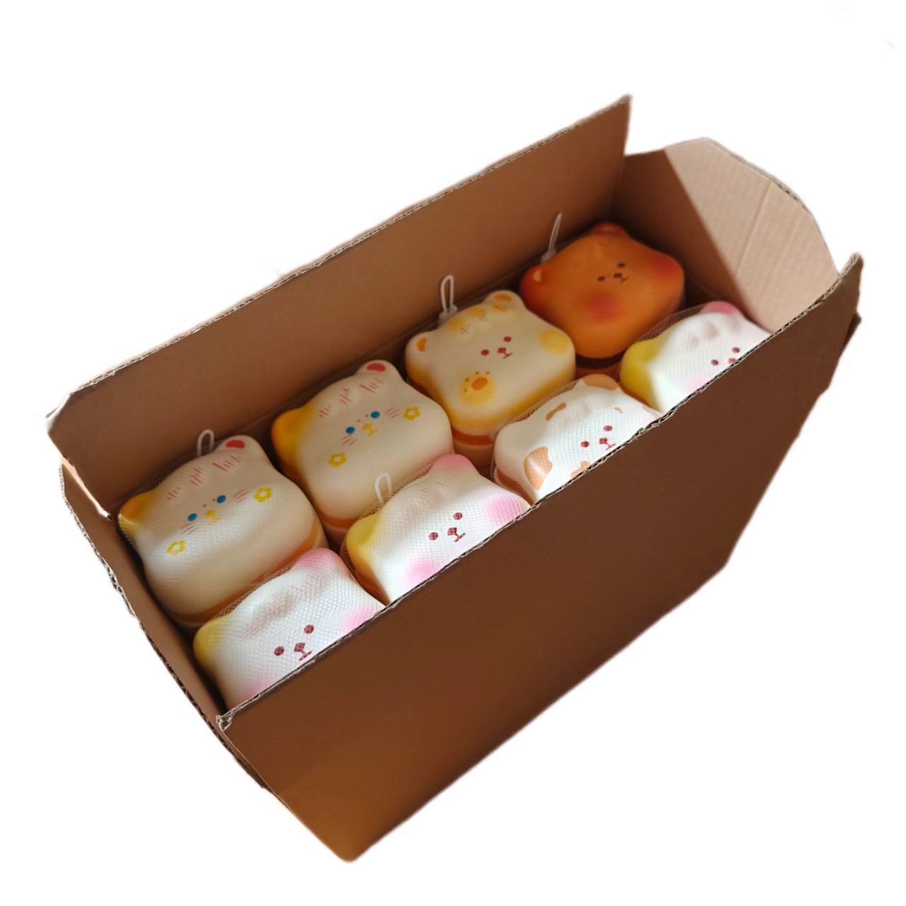 猫咪夹心饼干捏捏摆件