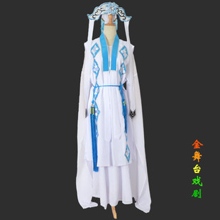 戏曲戏剧古装京剧越剧黄梅戏尼姑帽尼姑坎肩服装尼姑巾尼姑头饰品