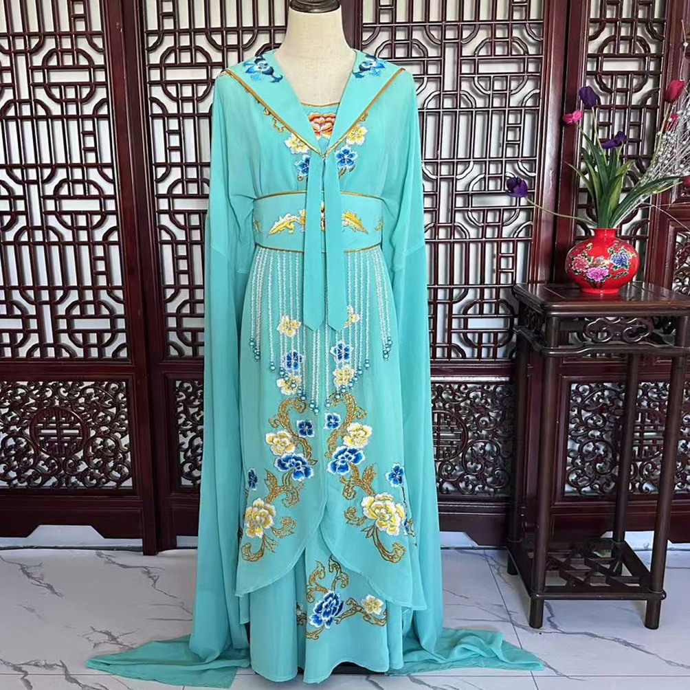 戏剧戏曲用品京剧舞台表演古装服装戏服宫装公主花旦小姐仙女影视