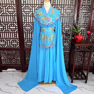 戏剧新款戏剧黄梅戏七仙女服装天仙配林妹妹服装京剧小姐亮片服装