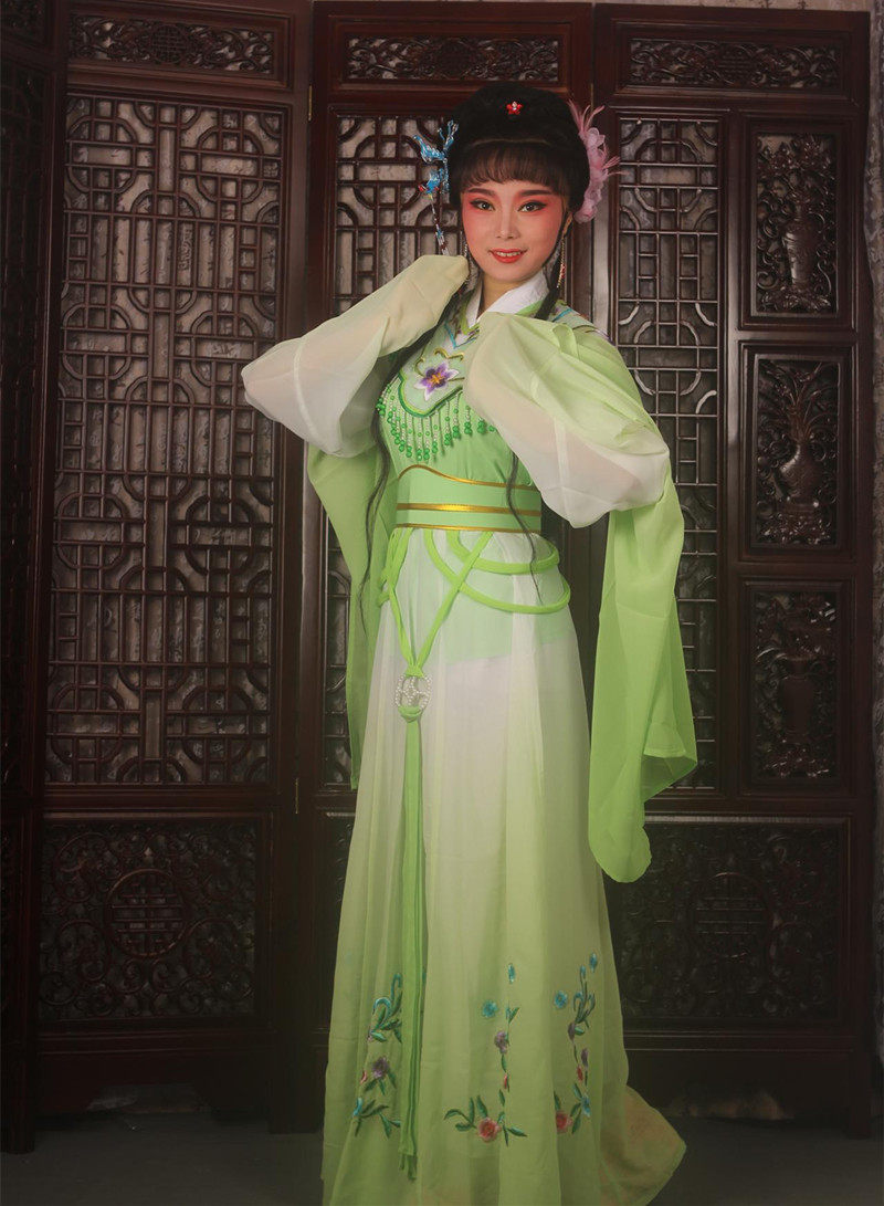 戏剧戏曲舞台戏曲服装小旦花旦服装小姐衣服饰古装越剧黄梅戏新款