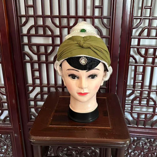 戏曲舞蹈头套古装京剧越剧老旦夫人佘太君头套包头型款送头饰