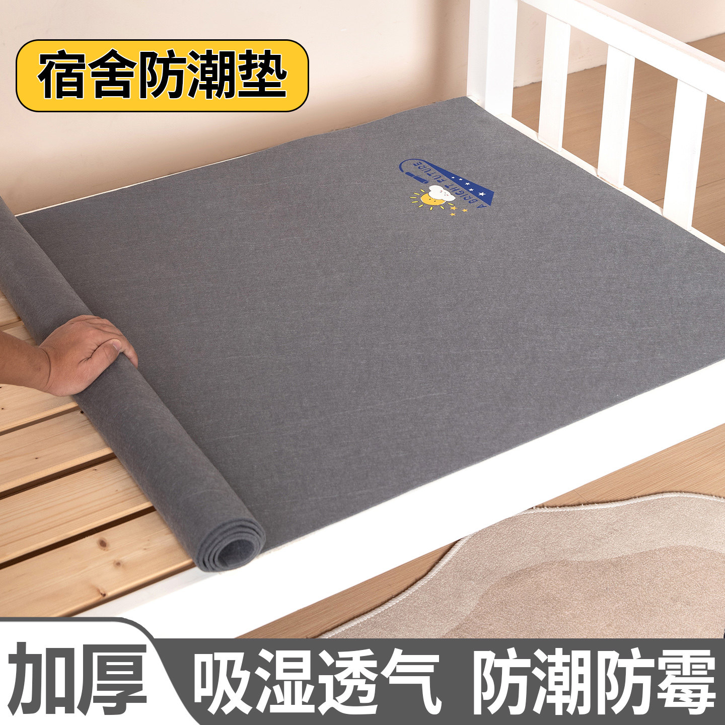 床垫防潮垫学生宿舍单人图片