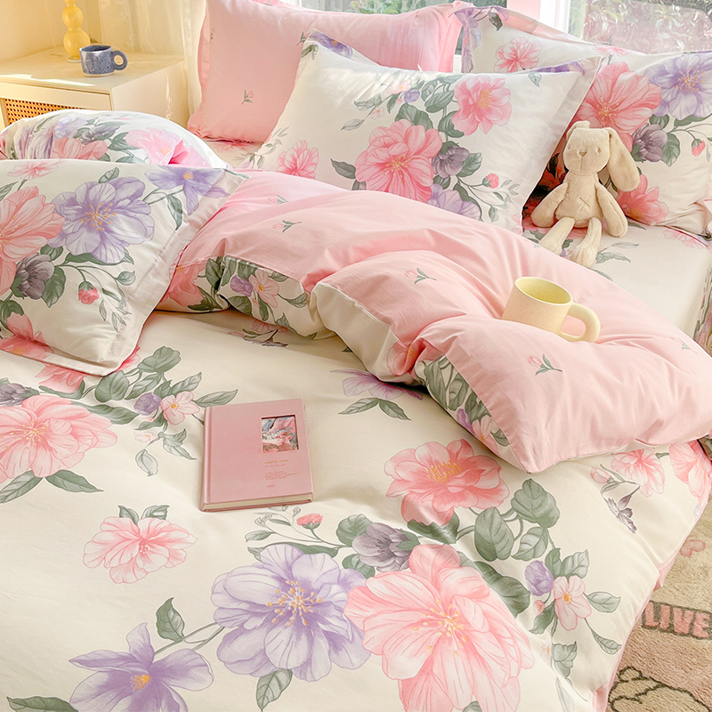 纯棉被套细腻亲肤柔软透气