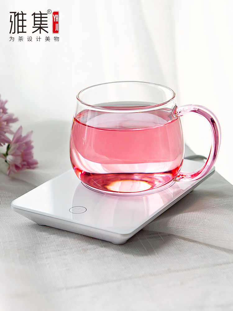 雅集暖见触控保温底座恒智能温宝加热杯垫电热牛奶垫55℃保温杯垫