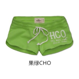女短裤运动热裤纯棉休闲海滩裤度假瑜伽裤跑步裤薄款休闲舞蹈裤AF