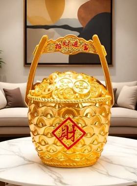 新款一桶金客厅摆件2052