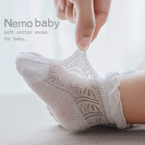 Nemobaby短袜夏季薄款透气宝宝袜