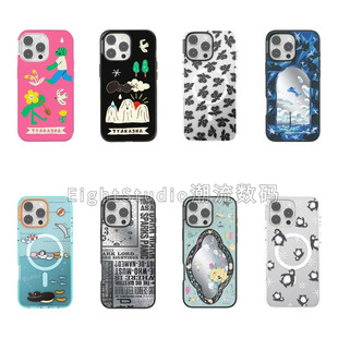 新品 PPS高版 透明轻薄高级感潮牌适用于iphone16promax苹果15Pro 13手机壳 强磁吸手机壳