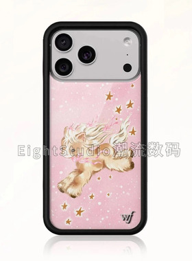 【超高品质WF手机壳】野花联名星梦小马可爱猫咪适用于苹果17iPhone16ProMax手机壳15电子蝴蝶小狗派对