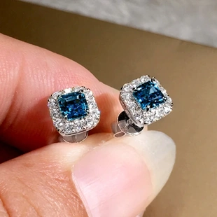 Studs Ear Lady Wedding Accessories Bright Ceremony Zirconia