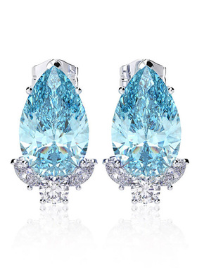 Summer Pear-shaped Water Drop Earrings Temperament South