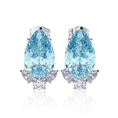 Summer Pear-shaped Water Drop Earrings Temperament South