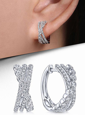 Men's And Women's Ear Buckle High-end Sense Cool Handsome