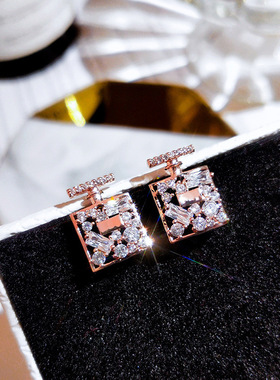 South Korea Simple Small Earrings Trendy Online Popular Ins