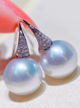 Imitation Pearl Earrings Women Elegant Temperament Pop