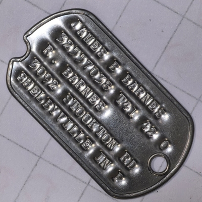 吧唧巴基·巴恩斯冬日战士漫威身份牌保障牌姓名牌狗牌美队COSPLA