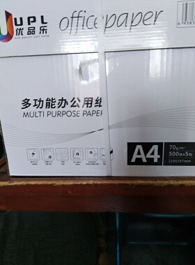 包邮复印纸 A4纸一箱 一包500张 一小箱5包,。