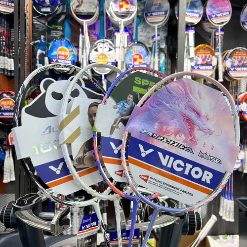 胜利瑶光 威克多VICTOR 女神拍 神速77F 90FTD 樱花刀 缪斯母龙牙