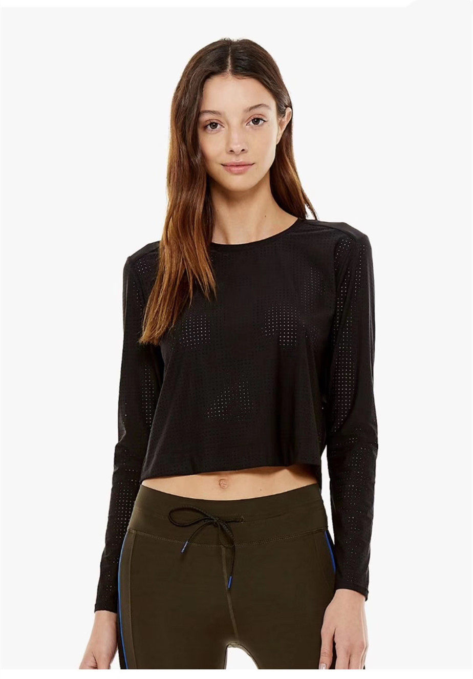 Sydney Single the upside Smooth Texture laser Mesh Bodybuilding motion Long sleeve jacket Generation 1000 +in the Sportswear/Casual Clothing , Fitness Apparel , Fitness clothing  category - from Buy2taobao.com to provide professional Taobao agent buy service