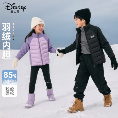 迪士尼儿童羽绒服内胆2025新款
