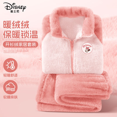 迪士尼女童家居服套装2025新款