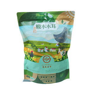 陕西秦岭略阳特产椴木木耳青冈树棒耳春耳秋耳袋装干货