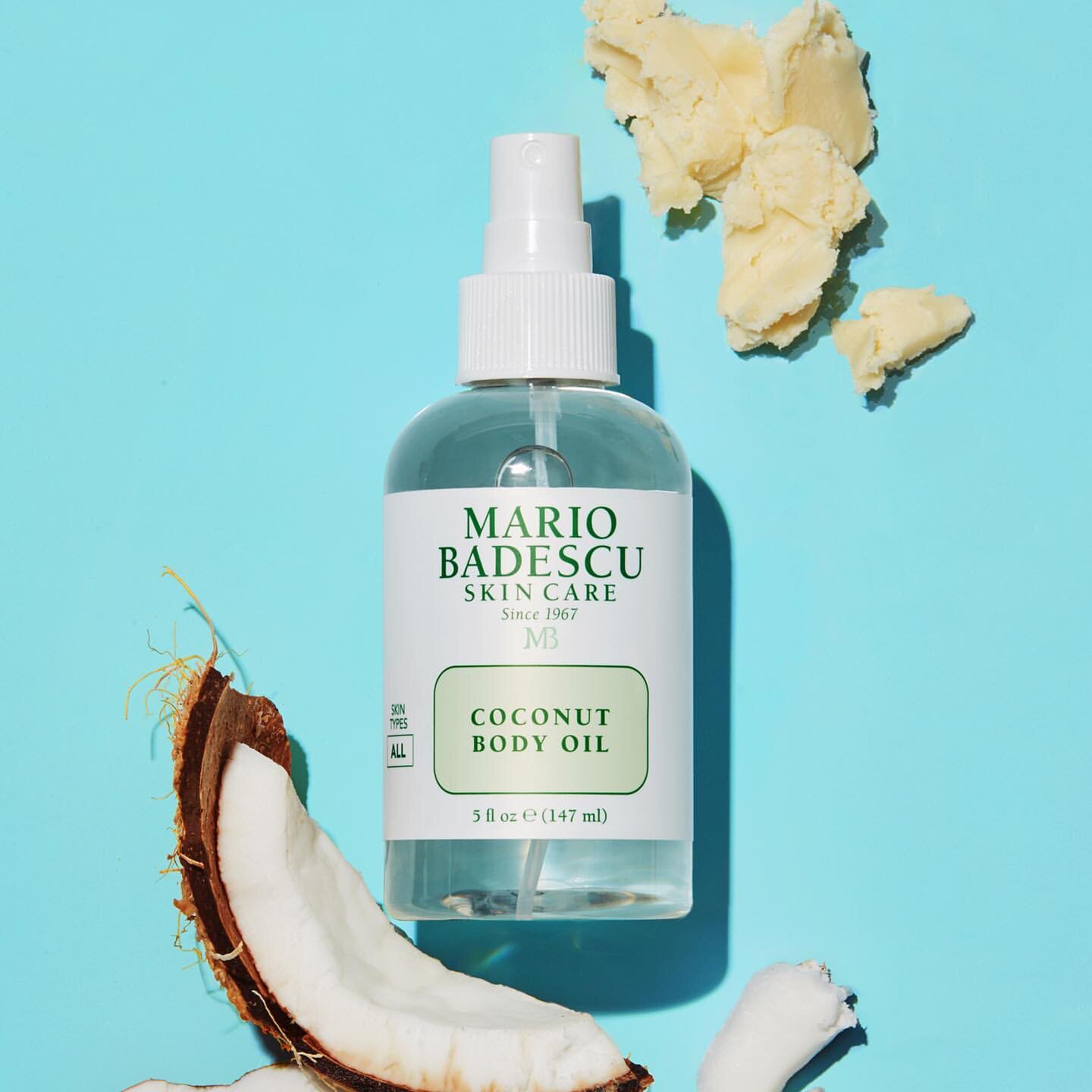 美代Mario Badescu COCONUT BODY OIL 深层保湿椰子身体油喷雾