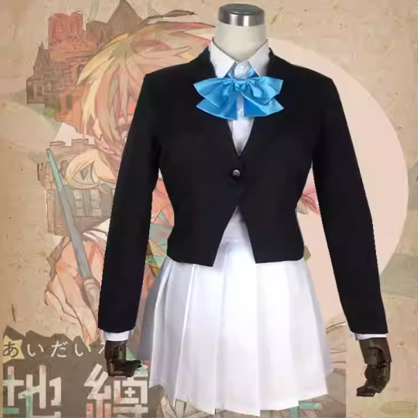 地缚少年花子君cos四岛芽衣cosplay服女校服制服套装现货包邮