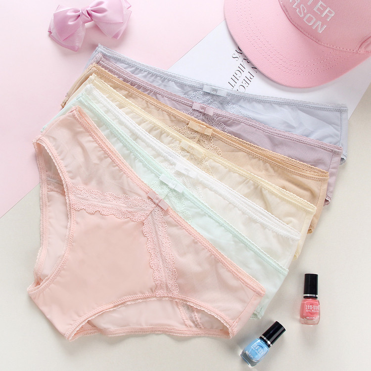 Slip jeunesse simple en soie Ice - Ref 642055 Image 5