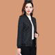 棉衣女春秋外套2025新款 小棉袄 超轻薄款 大码 洋气上衣中年妈妈冬装