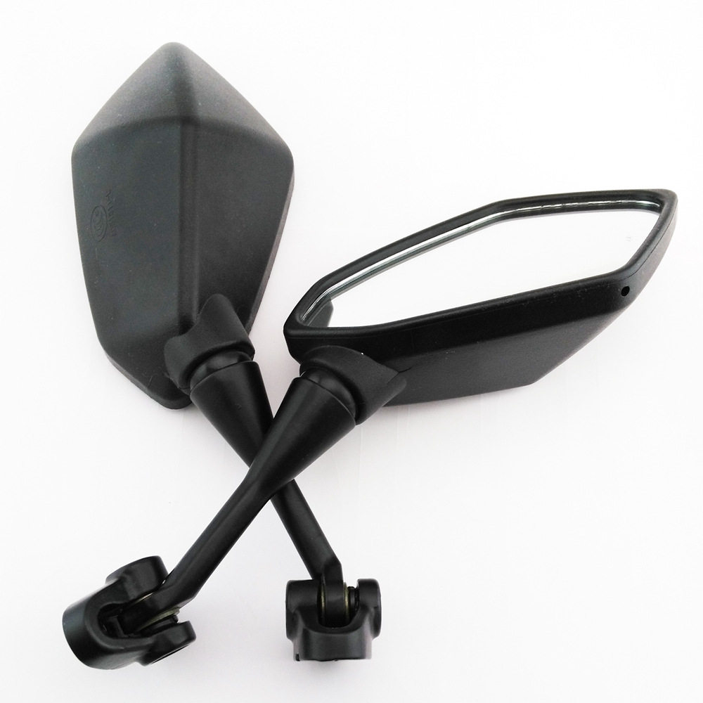 摩托车跑车地平线后视镜川崎小忍者永源反光镜跨骑式车配件倒车镜