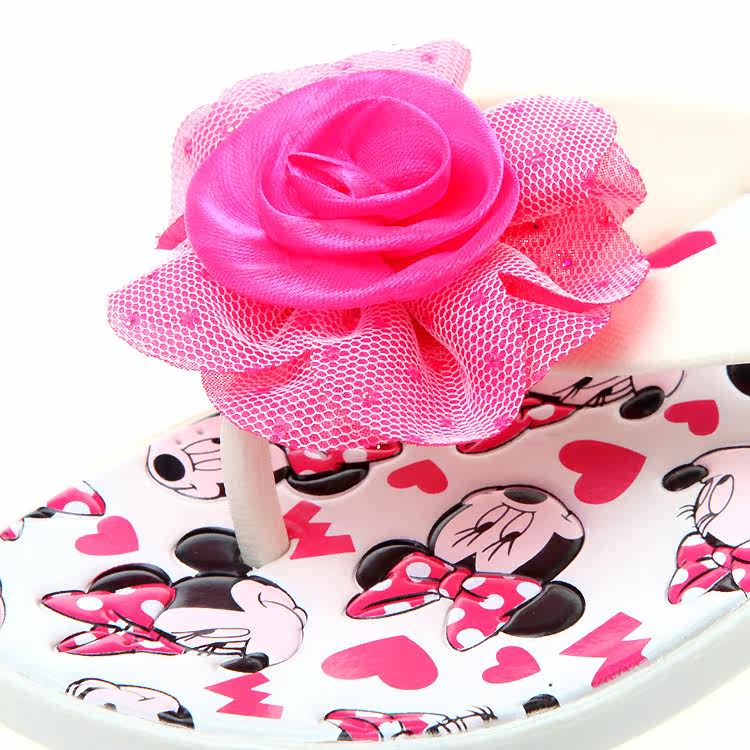 Pantoufles enfants DISNEY pour été - semelle plastique - Ref 1034974 Image 3