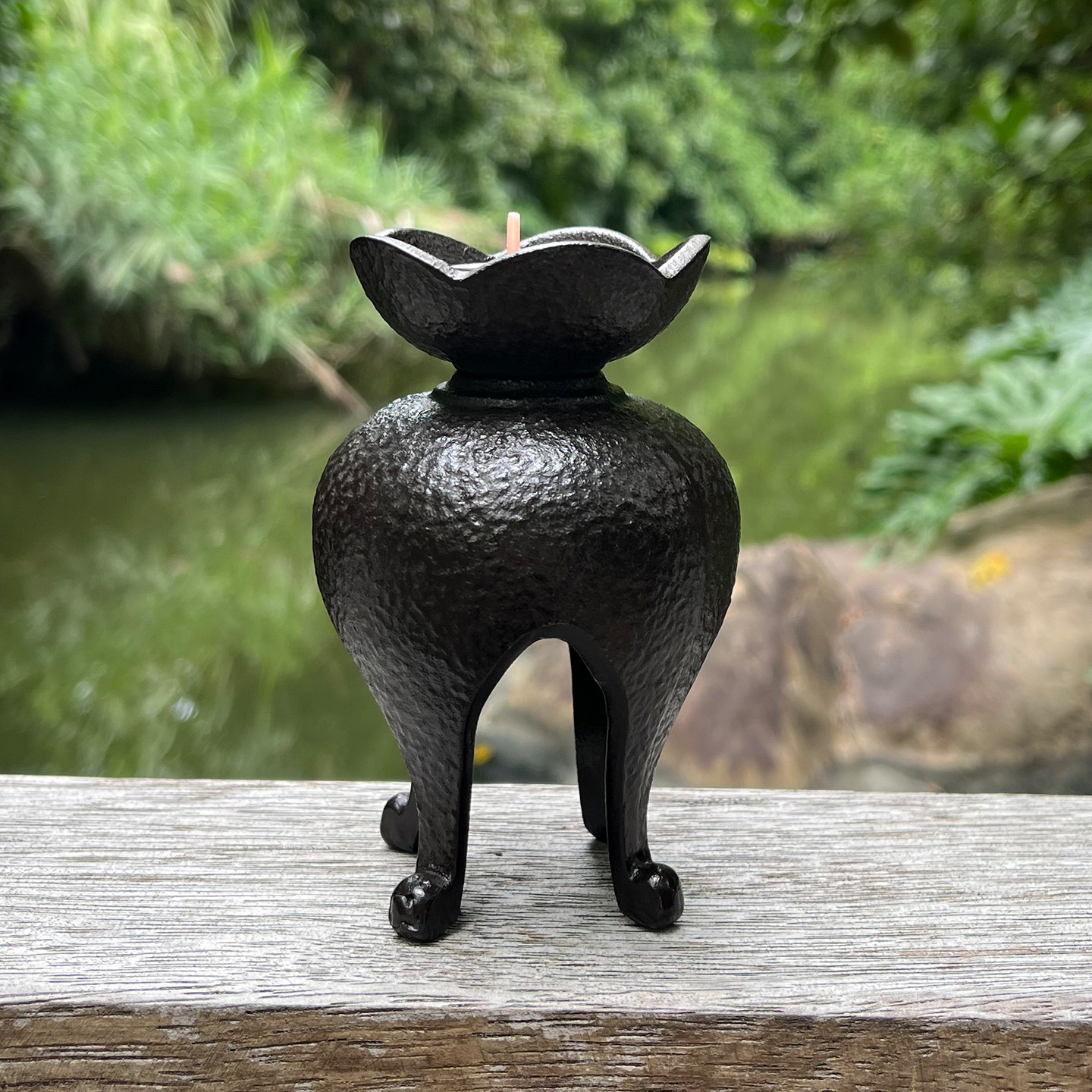 复古老式烛台铸铁茶室摆件中式古风仿古茶道灯家用蜡烛台铁艺底座,家居饰品,烛台,淘宝优惠券,粉丝福利购,淘宝优惠卷