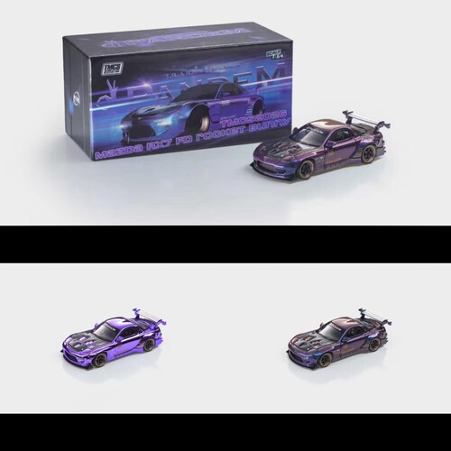 【安妮现货】TMCS 1/64 RX7 mm 马来西亚 合金汽车模型