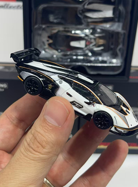 HH 泓兴 1/64兰博基尼 scv12 佛山展会限定 合金汽车模型