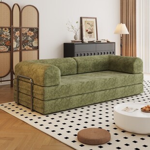 折叠床午休成人家用新型沙发压缩双三人直排现代简约多功能榻榻米