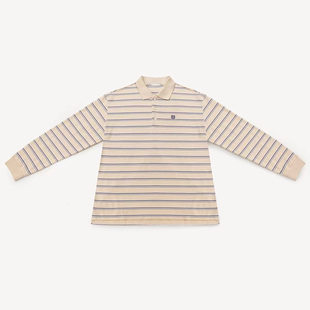 早秋新品/全棉提花珠地布前幅绣花POLO衫