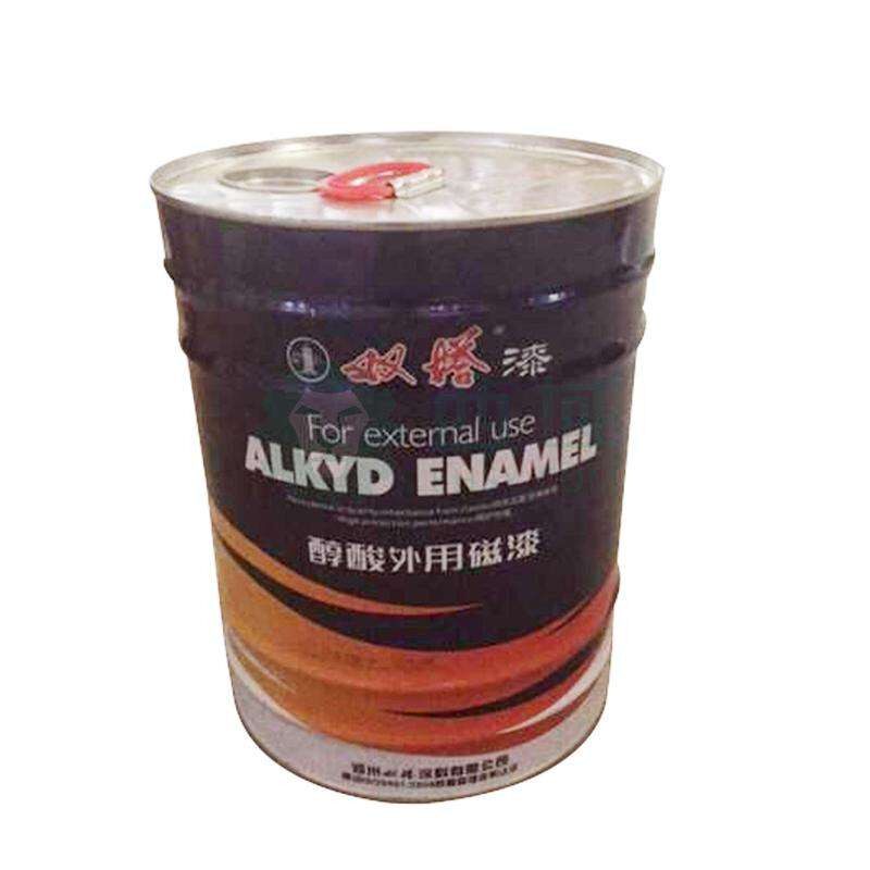 双塔油漆各色醇酸外用磁漆防锈漆防腐漆汽车塔吊行车专用防腐面漆