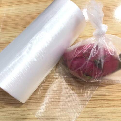 PE20x30加厚连卷袋平口手撕超市白色食品塑料保鲜袋点断式无异味