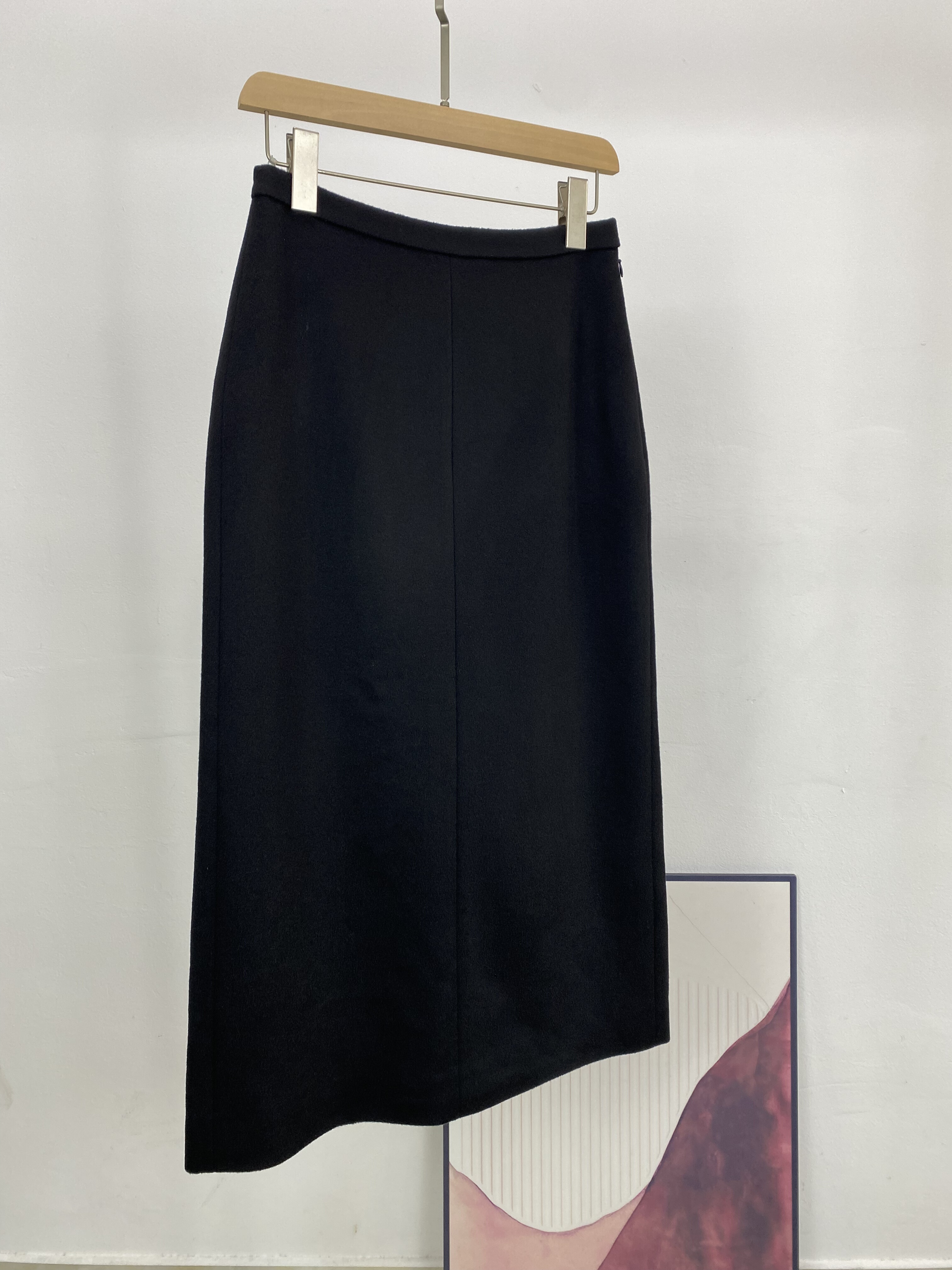 TR羊绒羊毛半身裙后开衩高腰显瘦抗皱半身长裙女,女装/女士精品,半身裙,淘宝优惠券,粉丝福利购,淘宝优惠卷