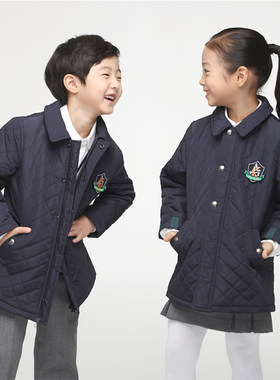 高档英伦幼儿园园服春秋秋冬羽绒