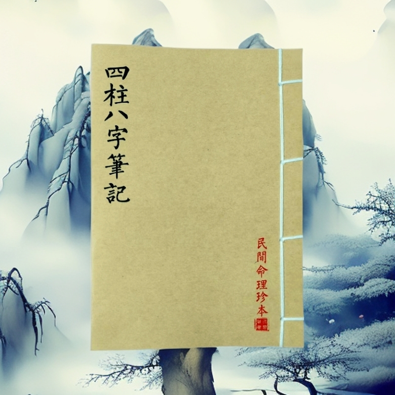 《四柱8字笔记》手工线装 民间收藏 高清版老师傅无删减版课业本
