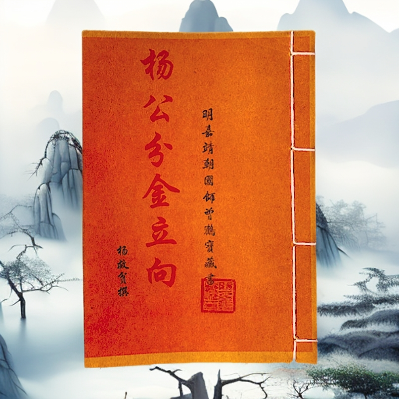 杨公分金立向 手工线装 高清彩色版 老师傅民间收藏版古籍课业本