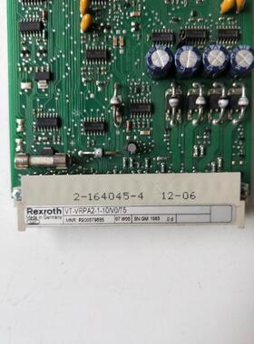 正品原装全新正品无包装力士乐 R900979885 VT-VRPA2-1-1X/V0/T5